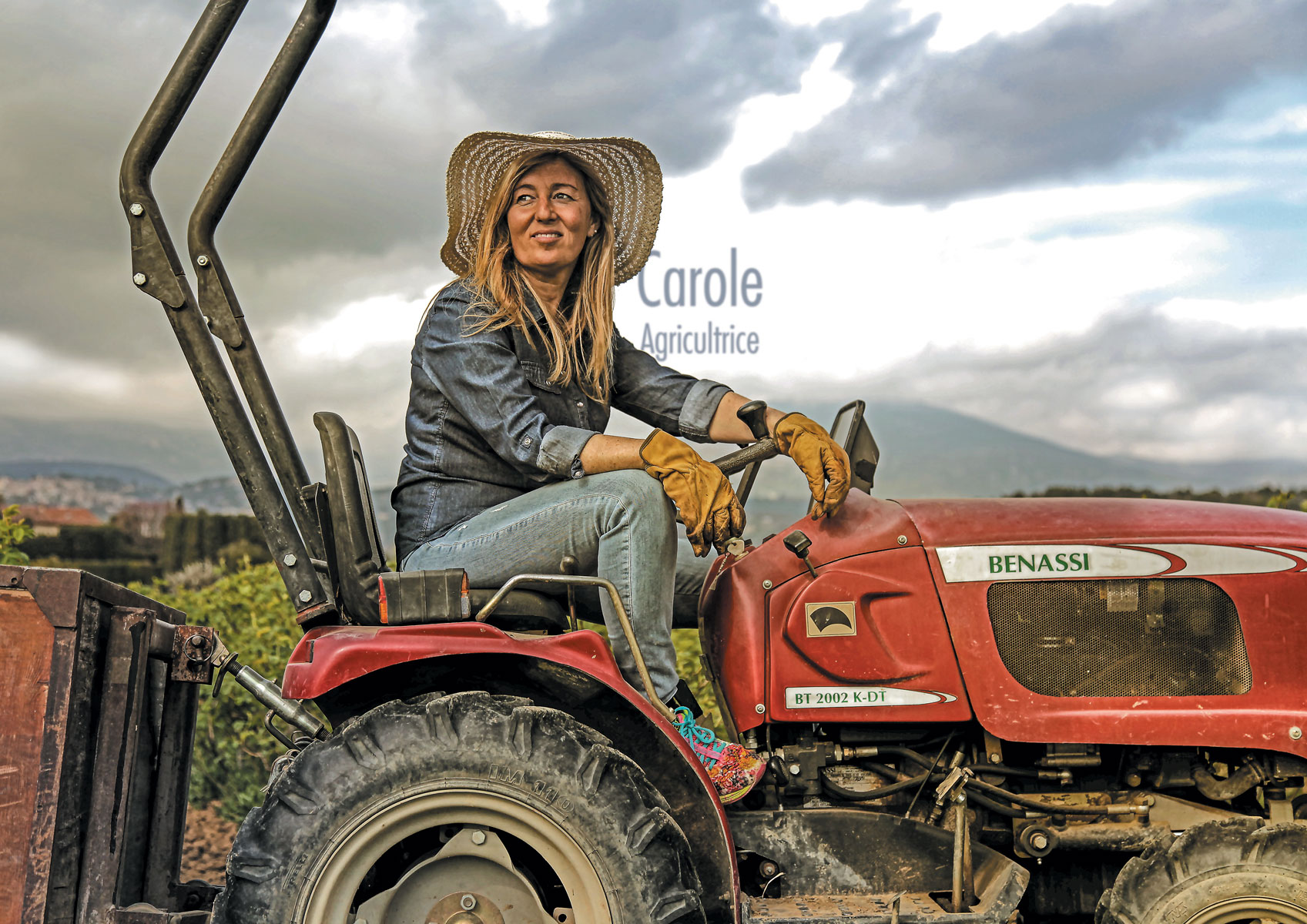 Carole, agricultrice