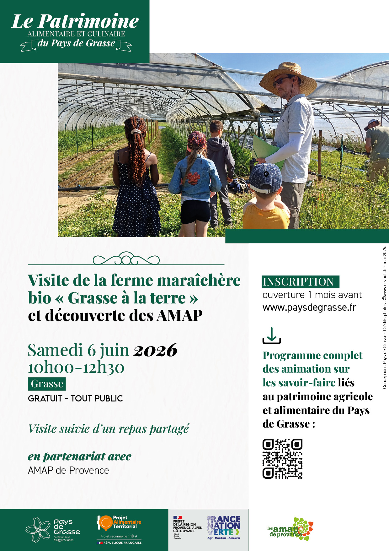 visite ferme Grasse Pays de Grasse