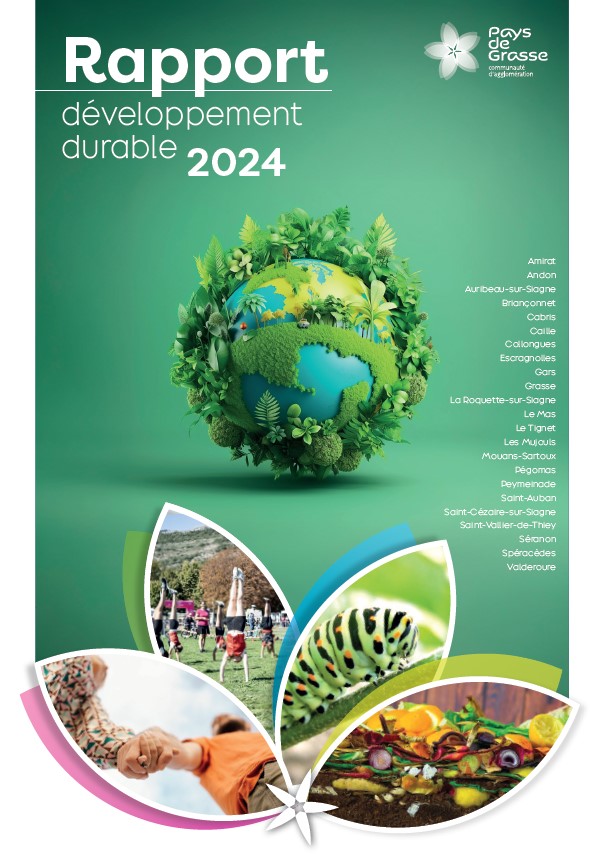 Rapport développement durable Pays de Grasse 2024