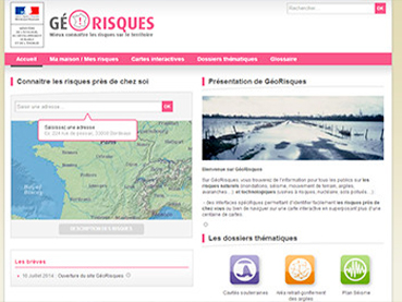 Le Portail Géorisques