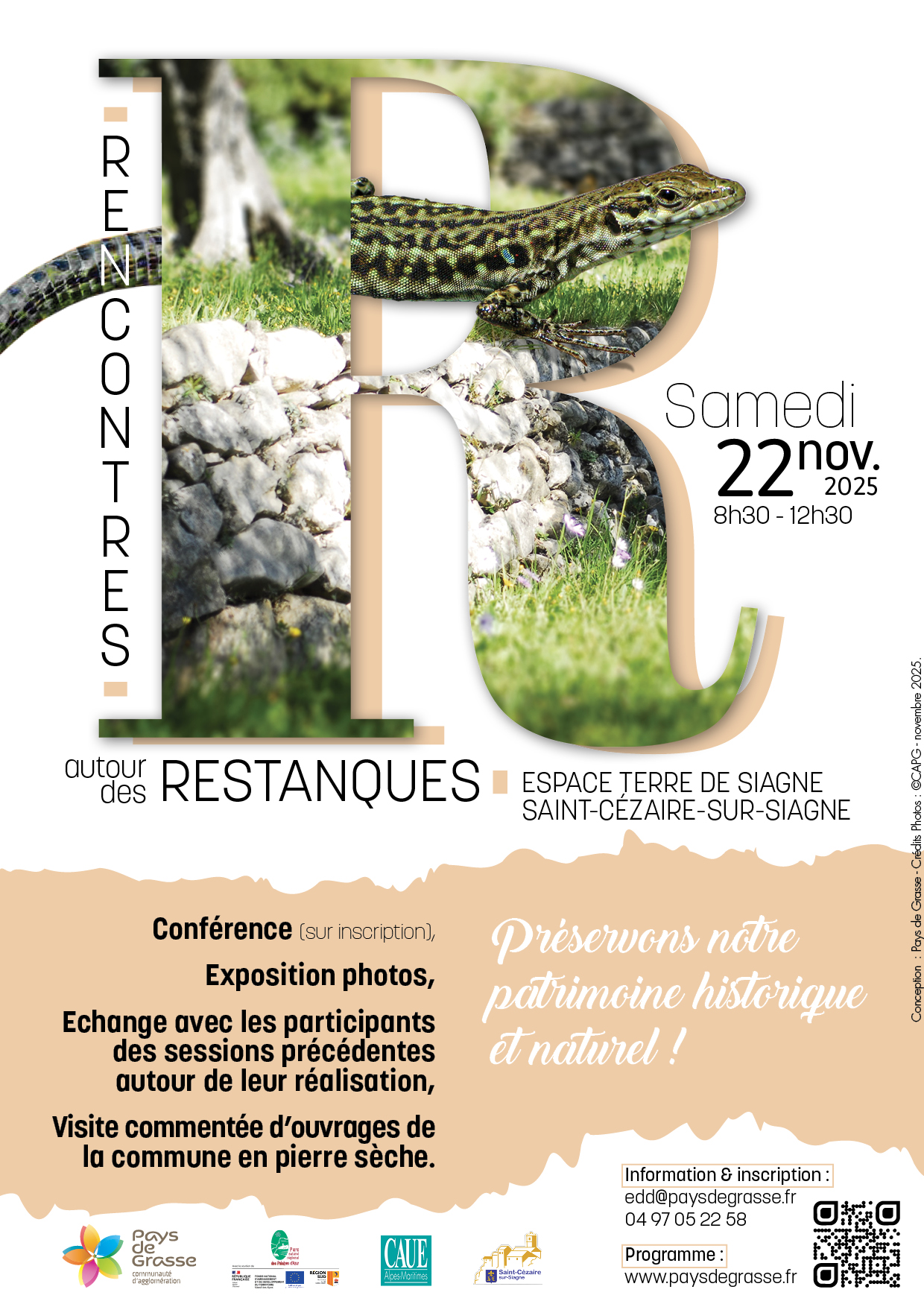 Journée autour des restanques Pays de Grasse 