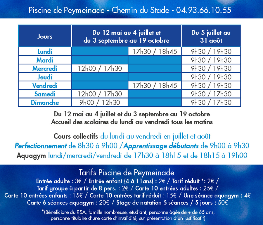 horaire