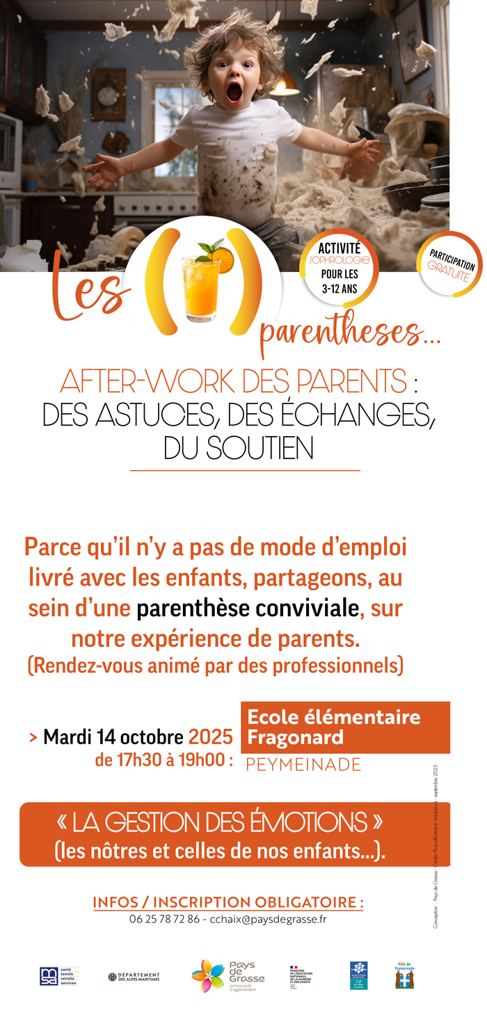 Parenthèses parents - Peymeinade 14 Octobre 2025