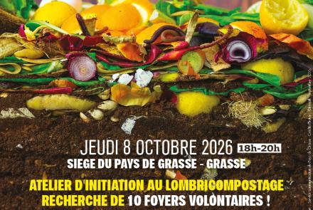 Lombri party Pays de Grasse lombricomposteurs